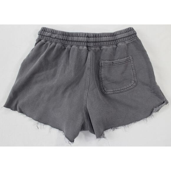 Arizona Jean Co Gray Raw Hem Sweat Shorts Size Medium - Picture 2 of 7
